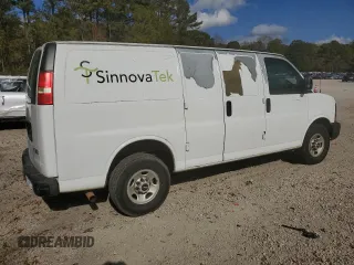 2008 GMC Savana Cargo Van with VIN 1GTGG25CX81117809, listed as a Copart auction lot 78417164 with 248,206 mi miles and Clean Title. Bid and sale history available at carsss.com. Image 3.