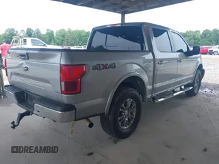 2020 Ford F-150 XL with VIN 1FTEW1E56LFA27123, listed as a IAAI auction lot 42212376 with 82,390 mi miles and . Bid and sale history available at DreamBid. Image 4.