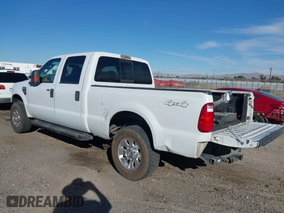 2008 Ford F-250 XL with VIN 1FTSW21R28EE33477, listed as a IAAI auction lot 41359324 with 248,497 mi miles. Bid and sale history available at carsss.com. Image 3.