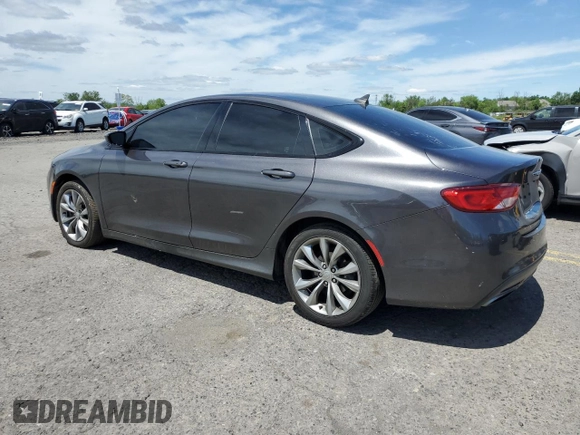 2015 Chrysler 200 S с VIN 1C3CCCBB1FN731296, выставлен на аукционе Copart как лот 57788935 с пробегом 203 236 миль миль и Списание • Salvage title. История ставок и продаж доступна на DreamBid. Изображение 2.