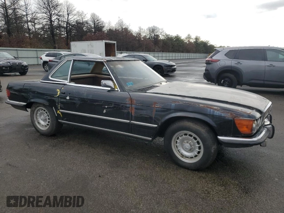 1972 Mercedes-Benz E with VIN 10704412000808, listed as a Copart auction lot 55909485 with 82,523 mi miles and Non Repairable. Bid and sale history available at DreamBid. Image 4.