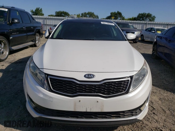 2013 Kia Optima Hybrid EX with VIN KNAGM4AD0D5061303, listed as a Copart auction lot 55118975 with 152,888 mi miles and Clean Title. Bid and sale history available at carsss.com. Image 5.