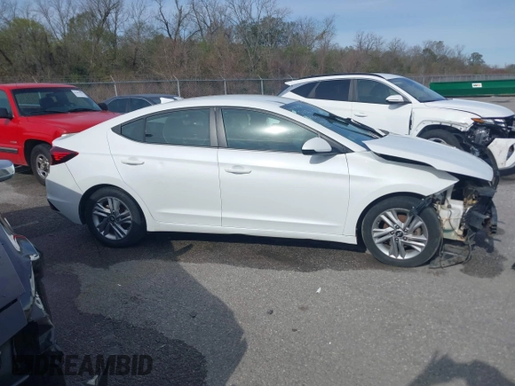2020 Hyundai Elantra SEL with VIN 5NPD84LF1LH540675, listed as a IAAI auction lot 41315036 with 124,246 mi miles. Bid and sale history available at carsss.com. Image 13.