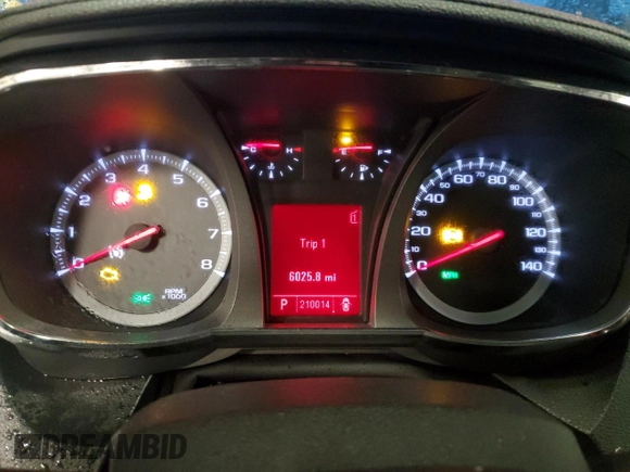 2011 GMC Terrain SLT-2 with VIN 2CTFLXE58B6238319, listed as a Copart auction lot 45166035 with 210,014 mi miles and Salvage Title. Bid and sale history available at carsss.com. Image 9.