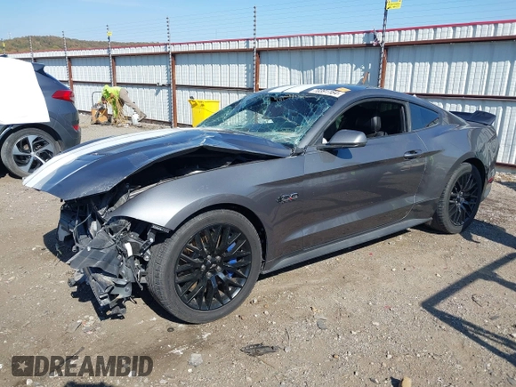 2021 Ford Mustang GT with VIN 1FA6P8CF2M5118909, listed as a IAAI auction lot 40580656 with 46,924 mi miles and . Bid and sale history available at DreamBid. Image 18.