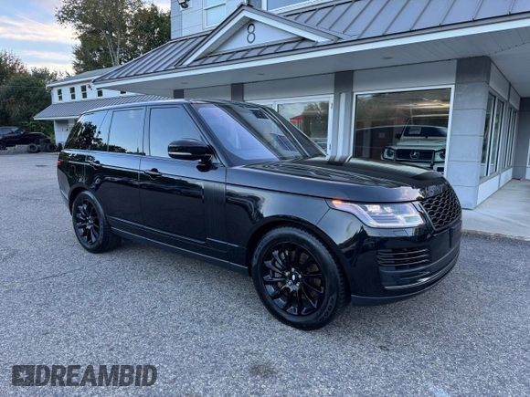2018 Land Rover Range Rover with VIN SALGR2RVXJA384341, listed as a Copart auction lot 81403554 with 99,038 mi miles and Clean title. Bid and sale history available at DreamBid. Image 1.
