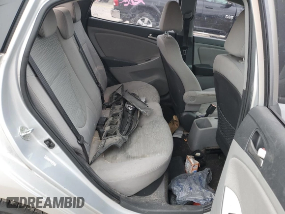 2016 Hyundai Accent SE with VIN KMHCT4AE3GU013488, listed as a Copart auction lot 49737635 with 158,835 mi miles and Salvage Title. Bid and sale history available at carsss.com. Image 10.