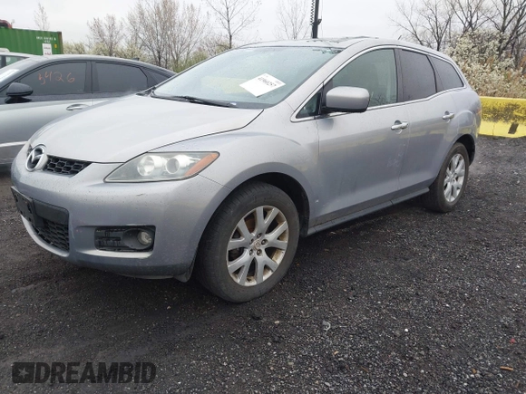 2007 Mazda CX-7 Grand Touring with VIN JM3ER29L170146574, listed as a IAAI auction lot 41960257 with 115,614 mi miles. Bid and sale history available at carsss.com. Image 2.