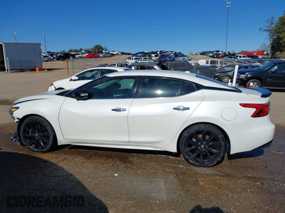 2017 Nissan Maxima SV with VIN 1N4AA6AP8HC418905, listed as a IAAI auction lot 41248444 with 95,287 mi miles and . Bid and sale history available at DreamBid. Image 15.