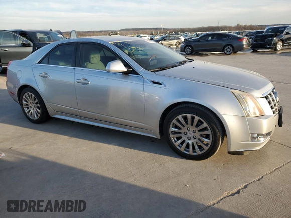 2013 Cadillac CTS Premium with VIN 1G6DP5E35D0106207, listed as a Copart auction lot 88668805 with 195,659 mi miles and Clean Title. Bid and sale history available at DreamBid. Image 4.