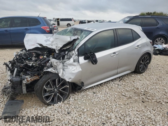 2019 Toyota Corolla Hatchback SE with VIN JTNK4RBE7K3030295, listed as a Copart auction lot 69841584 with 0 mi miles and Salvage Title. Bid and sale history available at carsss.com. Image 1.
