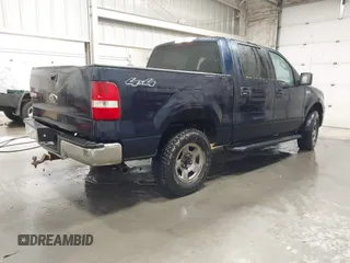 2005 Ford F-150 XLT with VIN 1FTPW14505FA67257, listed as a IAAI auction lot 41778749 with 194,373 mi miles. Bid and sale history available at carsss.com. Image 4.