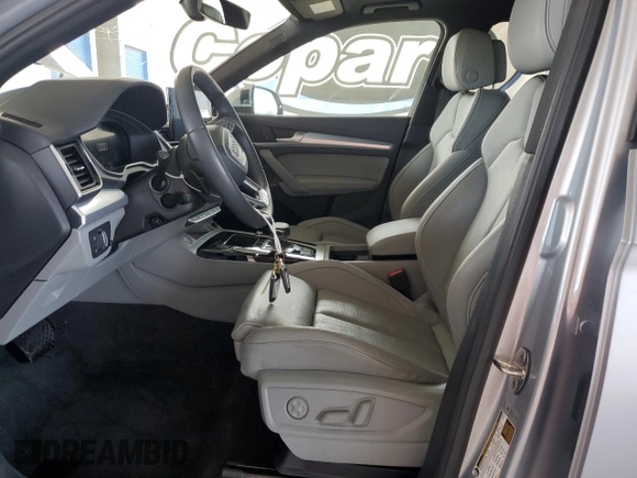 2024 Audi Q5 S line Premium Plus with VIN WA1EAAFY6R2003275, listed as a Copart auction lot 57482135 with 13,350 mi miles and Salvage title. Bid and sale history available at DreamBid. Image 7.