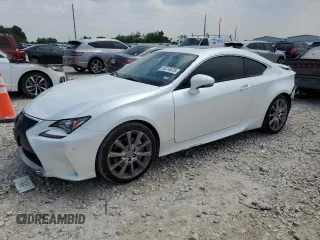 2015 Lexus RC 350 F Sport z VIN JTHHE5BCXF5000574, wystawiony jako Copart lot #55218575 z przebiegiem 96 835 mil mil oraz Szkoda całkowita • Salvage title. Historia ofert i sprzedaży dostępna na DreamBid. Obrazek 1.