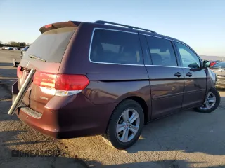 2010 Honda Odyssey Touring with VIN 5FNRL3H93AB086488, listed as a Copart auction lot 48660505 with 190,333 mi miles and Salvage Title. Bid and sale history available at carsss.com. Image 3.