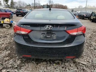 2013 Hyundai Elantra Limited PZEV with VIN 5NPDH4AEXDH231668, listed as a Copart auction lot 49846145 with 139,328 mi miles and Salvage Title. Bid and sale history available at carsss.com. Image 6.