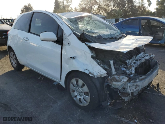 2007 Toyota Yaris with VIN JTDJT923375062335, listed as a Copart auction lot 85112574 with 0 mi miles and Salvage Title. Bid and sale history available at carsss.com. Image 4.