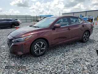 2025 Nissan Sentra SV с VIN 3N1AB8CV9SY290058, выставлен на аукционе Copart как лот 61655845 с пробегом 3 232 миль миль и На запчасти • Non repairable. История ставок и продаж доступна на DreamBid. Изображение 1.