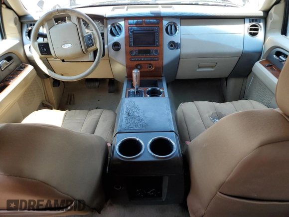 2007 Ford Expedition EL Eddie Bauer with VIN 1FMFK17557LA12743, listed as a Copart auction lot 66068014 with 0 mi miles and Clean Title. Bid and sale history available at carsss.com. Image 8.