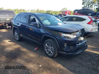 2025 Toyota RAV4 XLE Premium with VIN 2T3A1RFV8SW498844, listed as a IAAI auction lot 42517868 with 5,152 mi miles and . Bid and sale history available at DreamBid. Image 1.