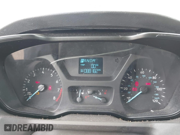 2015 Ford Transit Cargo with VIN 1FTNR2CMXFKA83472, listed as a IAAI auction lot 42212853 with 88,182 mi miles and . Bid and sale history available at DreamBid. Image 7.