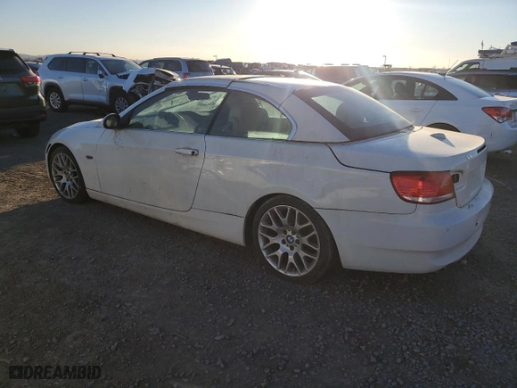 2008 BMW 3 Series 328i with VIN WBAWL13568PX19560, listed as a Copart auction lot 89004945 with 0 mi miles and Salvage Title. Bid and sale history available at carsss.com. Image 2.