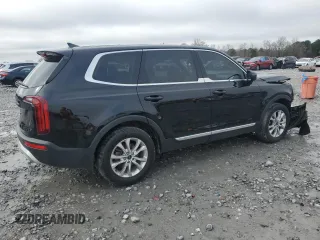 2022 Kia Telluride LX with VIN 5XYP24HCXNG222805, listed as a Copart auction lot 44825665 with 85,316 mi miles and Salvage title. Bid and sale history available at DreamBid. Image 3.