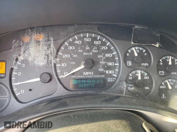 2001 GMC Yukon XL SLT with VIN 3GKEC16T91G260306, listed as a Copart auction lot 85758304 with 358,012 mi miles and Clean Title. Bid and sale history available at carsss.com. Image 9.