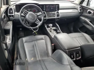 2021 Kia Sorento S with VIN 5XYRLDLC7MG030138, listed as a Copart auction lot 48244465 with 57,480 mi miles and Salvage Title. Bid and sale history available at carsss.com. Image 8.
