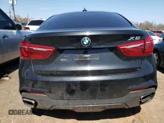 2017 BMW X6 xDrive35i with VIN 5UXKU2C55H0N85250, listed as a Copart auction lot 47074423 with 0 mi miles. Bid and sale history available at carsss.com. Image 6.