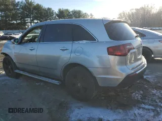 2010 Acura MDX with VIN 2HNYD2H20AH504225, listed as a Copart auction lot 84894084 with 0 mi miles and Salvage Title. Bid and sale history available at carsss.com. Image 2.