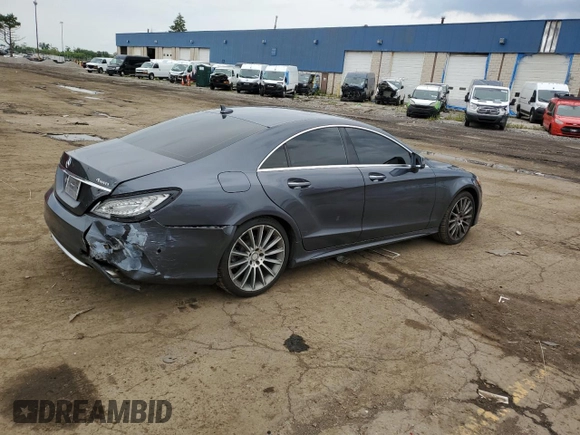 2015 Mercedes-Benz CLS 400 с VIN WDDLJ6HB4FA143254, выставлен на аукционе Copart как лот 61963365 с пробегом 119 660 миль миль и Чистый • Clean title. История ставок и продаж доступна на DreamBid. Изображение 3.