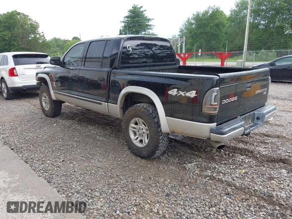 2004 Dodge Dakota SLT z VIN 1D7HG48N94S740006, wystawiony jako IAAI lot #42241181 z przebiegiem 221 192 mil mil oraz . Historia ofert i sprzedaży dostępna na DreamBid. Obrazek 3.