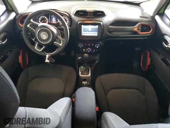 2018 Jeep Renegade Sport with VIN ZACCJBAB8JPH59058, listed as a Copart auction lot 52894125 with 191,622 mi miles and Salvage title. Bid and sale history available at DreamBid. Image 8.
