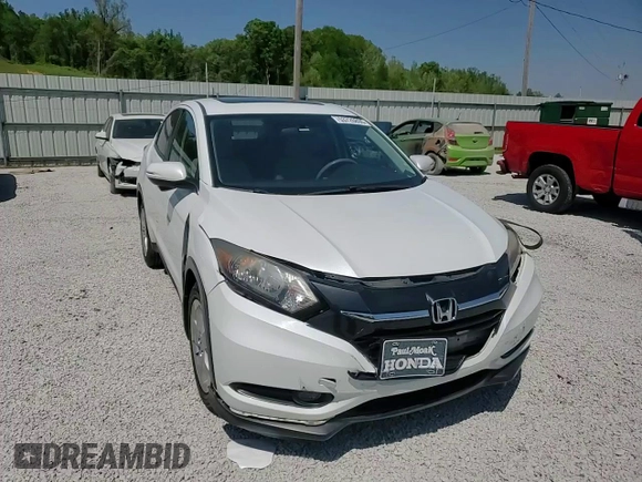 2016 Honda HR-V EX with VIN 3CZRU5H59GM741516, listed as a Copart auction lot 53726895 with 128,687 mi miles and Salvage Title. Bid and sale history available at DreamBid. Image 11.