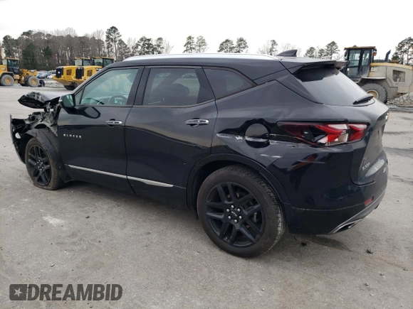 2020 Chevrolet Blazer Premier with VIN 3GNKBFRS7LS611254, listed as a Copart auction lot 44206524 with 41,485 mi miles and . Bid and sale history available at DreamBid. Image 2.