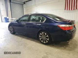2014 Honda Accord Sport with VIN 1HGCR2F54EA100543, listed as a Copart auction lot 53095245 with 168,380 mi miles and Clean Title. Bid and sale history available at DreamBid. Image 2.