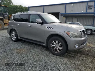 2012 Infiniti QX56 7-passenger z VIN JN8AZ2NE8C9019328, wystawiony jako Copart lot #58619665 z przebiegiem 152 534 mil mil oraz Czysty tytuł • Clean title. Historia ofert i sprzedaży dostępna na DreamBid. Obrazek 4.