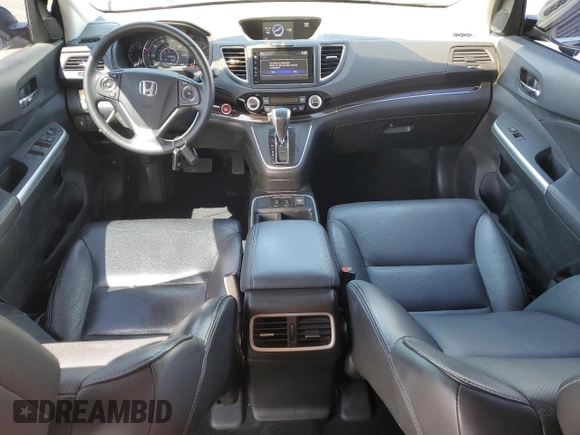 2015 Honda CR-V EX-L with VIN 2HKRM3H74FH517456, listed as a Copart auction lot 51527185 with 39,843 mi miles and Salvage Title. Bid and sale history available at carsss.com. Image 8.