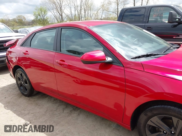 2023 Hyundai Elantra SEL with VIN 5NPLM4AG1PH098568, listed as a IAAI auction lot 42092743 with 26,656 mi miles and . Bid and sale history available at DreamBid. Image 14.