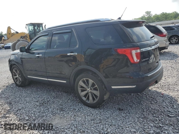 2018 Ford Explorer Limited with VIN 1FM5K8F82JGB57691, listed as a Copart auction lot 59393015 with 122,454 mi miles and Salvage title. Bid and sale history available at DreamBid. Image 2.