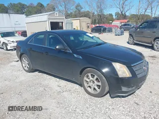 2009 Cadillac CTS RWD w/1SA with VIN 1G6DF577590155529, listed as a IAAI auction lot 41704158 with 194,470 mi miles. Bid and sale history available at carsss.com. Image 1.