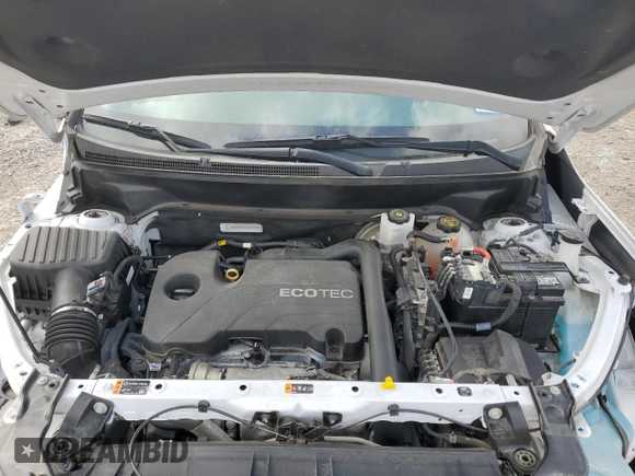 2020 GMC Terrain SLT with VIN 3GKALPEV4LL308244, listed as a Copart auction lot 44169165 with 33,697 mi miles and Salvage title. Bid and sale history available at DreamBid. Image 12.