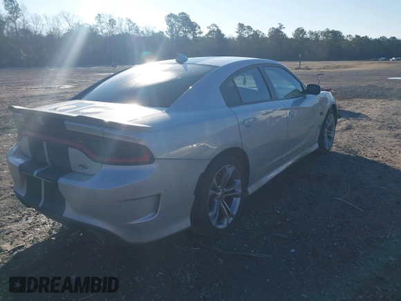 2020 Dodge Charger R/T with VIN 2C3CDXCT6LH106652, listed as a IAAI auction lot 41595647 with 97,758 mi miles and . Bid and sale history available at carsss.com. Image 4.