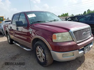2004 Ford F-150 XLT with VIN 1FTPW12544KC96453, listed as a IAAI auction lot 42644131 with 202,917 mi miles and . Bid and sale history available at DreamBid. Image 1.