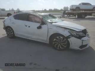 2018 Acura ILX Premium with VIN 19UDE2F8XJA004887, listed as a Copart auction lot 44976425 with Not provided miles and Salvage title. Bid and sale history available at DreamBid. Image 4.