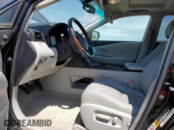 2010 Lexus RX 350 z VIN 2T2ZK1BA1AC007779, wystawiony jako Copart lot #53196725 z przebiegiem Nie podano mil oraz Szkoda całkowita • Salvage title. Historia ofert i sprzedaży dostępna na DreamBid. Obrazek 7.