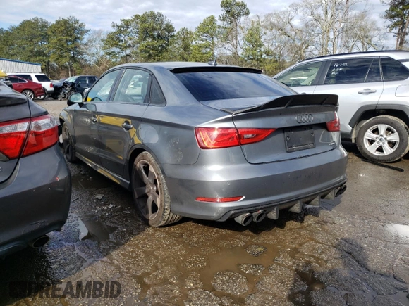 2016 Audi A3 2.0T Premium with VIN WAUB8GFFXG1111498, listed as a Copart auction lot 37039403 with 85,955 mi miles. Bid and sale history available at carsss.com. Image 2.