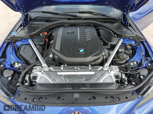 2023 BMW 4 Series M440i xDrive with VIN WBA13AR01PCL45497, listed as a Copart auction lot 82892534 with Not Provided miles and Non Repairable. Bid and sale history available at DreamBid. Image 11.