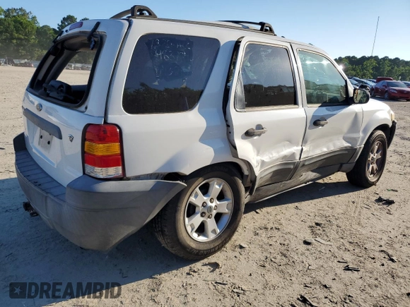 2006 Ford Escape XLT with VIN 1FMYU031X6KB98378, listed as a Copart auction lot 60821375 with 113,533 mi miles and Clean title. Bid and sale history available at DreamBid. Image 3.